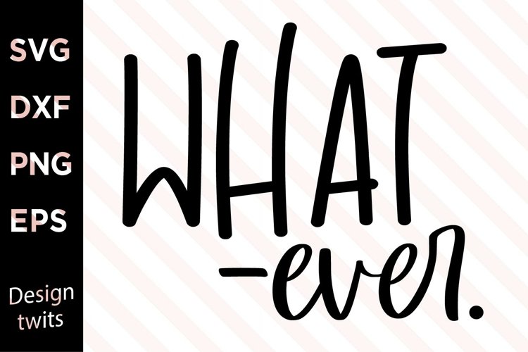 WHAT-ever SVG example image 1