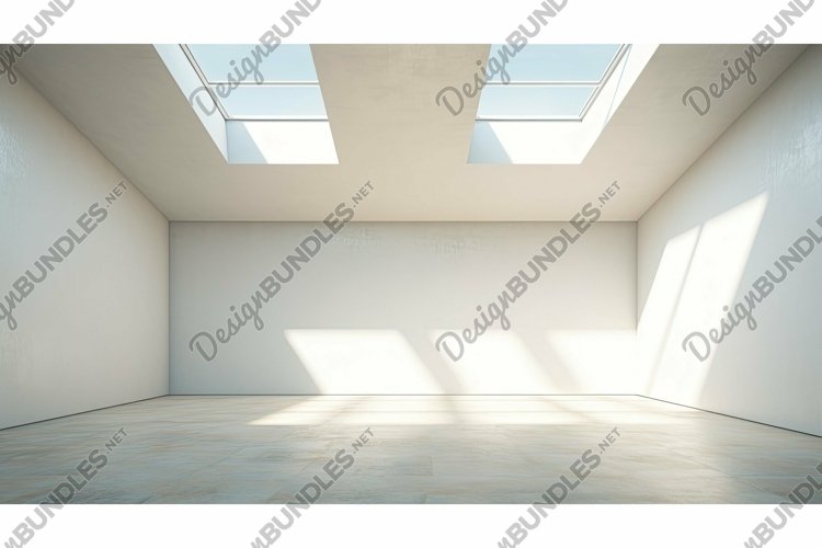 serene empty light background example image 1