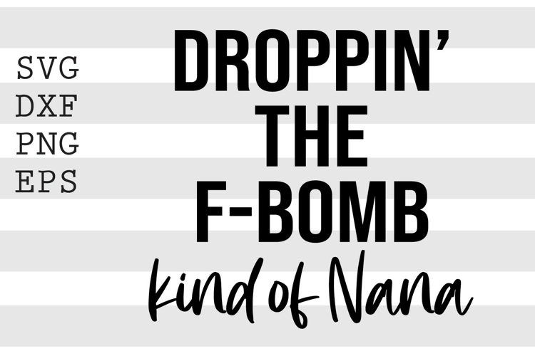 Droppin the f-bomb kind of nana SVG