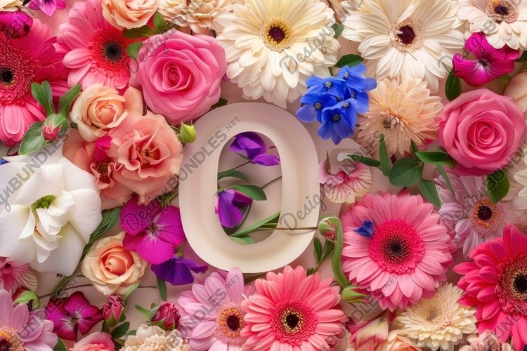 Flowers Texture Image 21