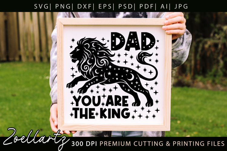 Fathers Day SVG for Cricut Celestial Dad T-shirt Mug Design