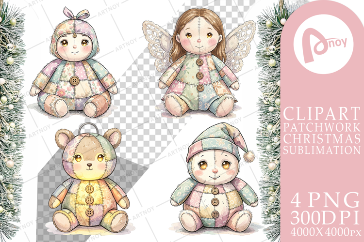 Celestial Holiday Patchwork Sublimation