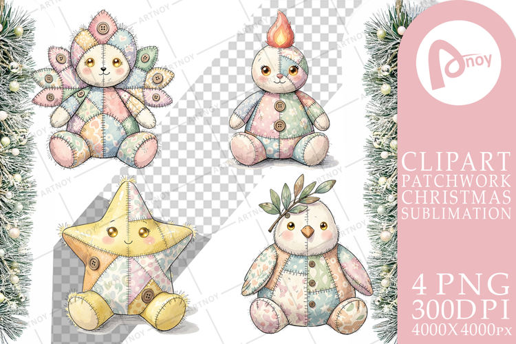 Celestial Holiday Patchwork Sublimation