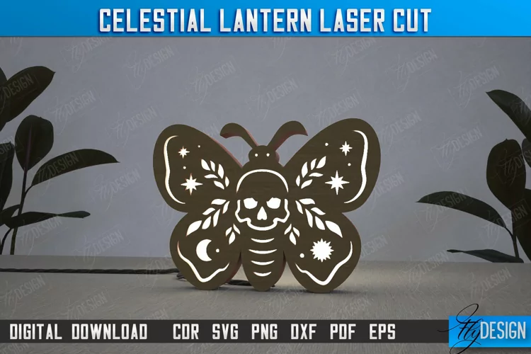 Celestial Lantern | Tabletop Night Light |Decorative Lantern