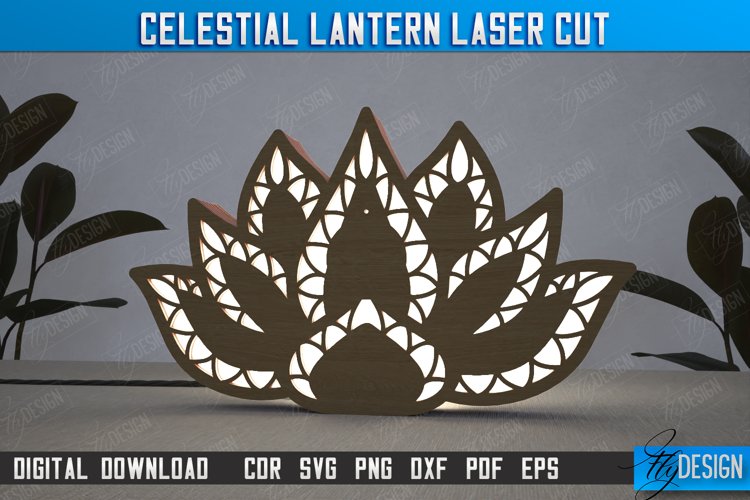 Celestial Lantern | Tabletop Night Light |Decorative Lantern example image 1