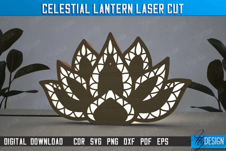 Celestial Lantern | Tabletop Night Light |Decorative Lantern