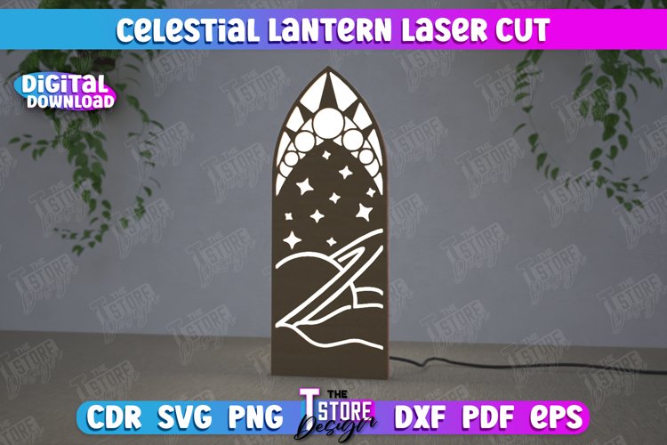 Celestial Lantern | Tabletop Night Light |Decorative Lantern