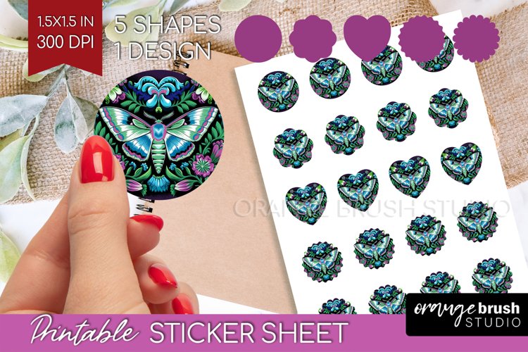 Moth Clipart Image 4