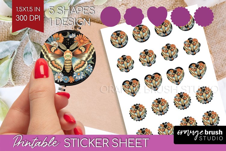 Moth Clipart Image 2