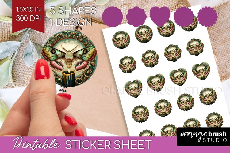 Moth Clipart Image 24