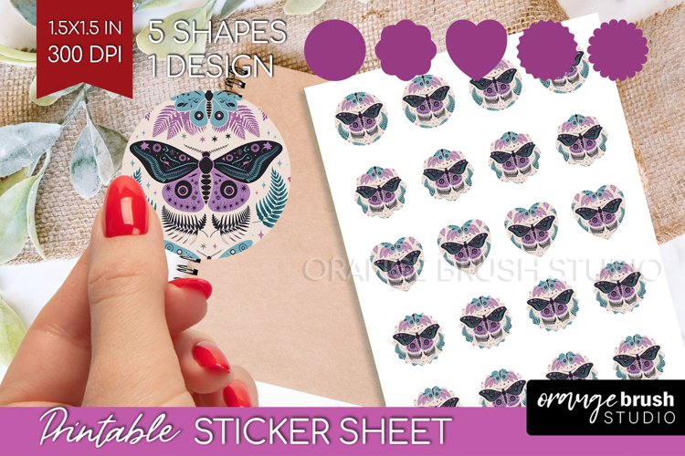 Moth Clipart Image 22