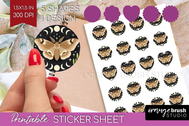 Moth Clipart Image 20
