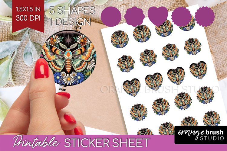 Moth Clipart Image 19
