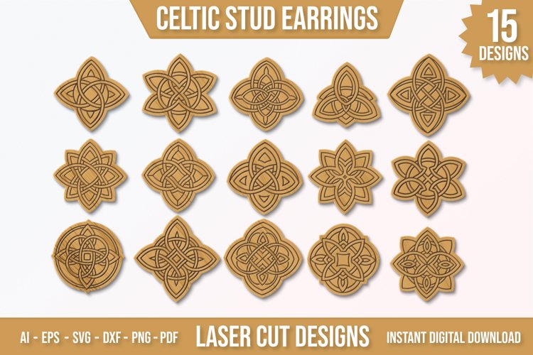 Glowforge Earrings Image 6
