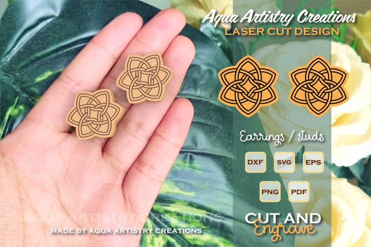 Glowforge Earrings Image 10