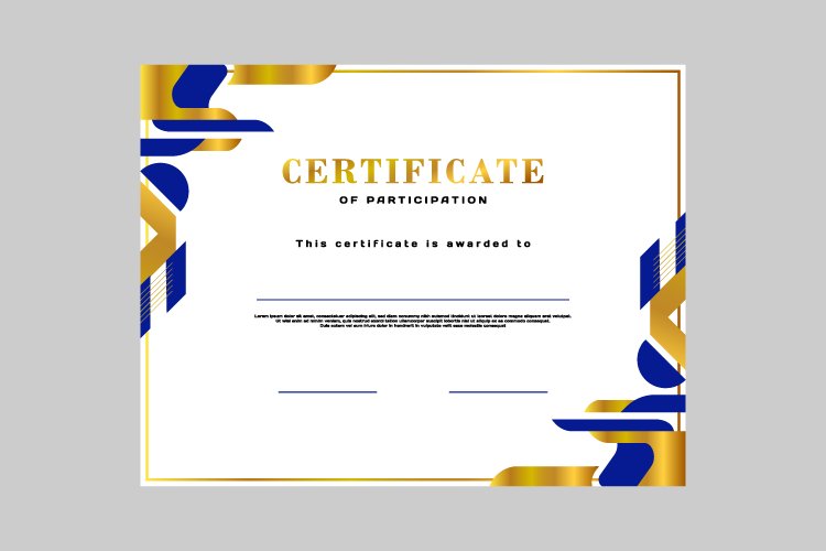 Certificate Template Image 18