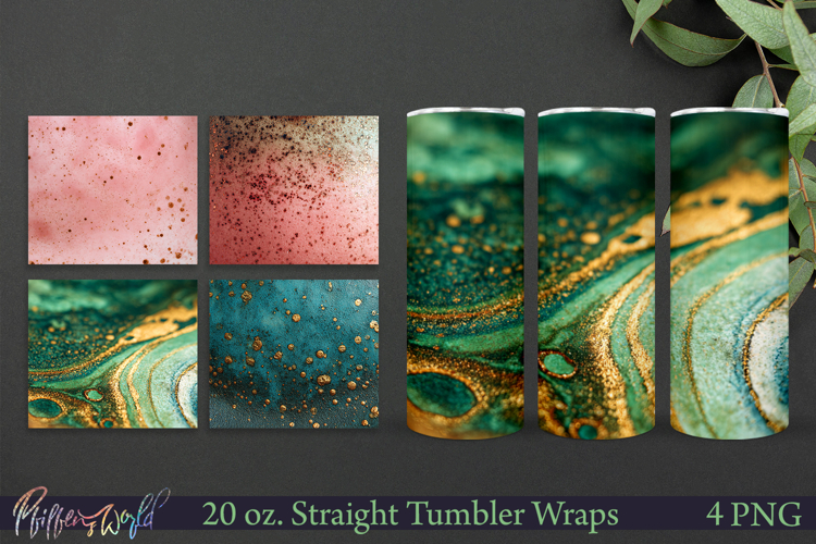 Artisan Pottery Texture 20oz Tumbler Wraps