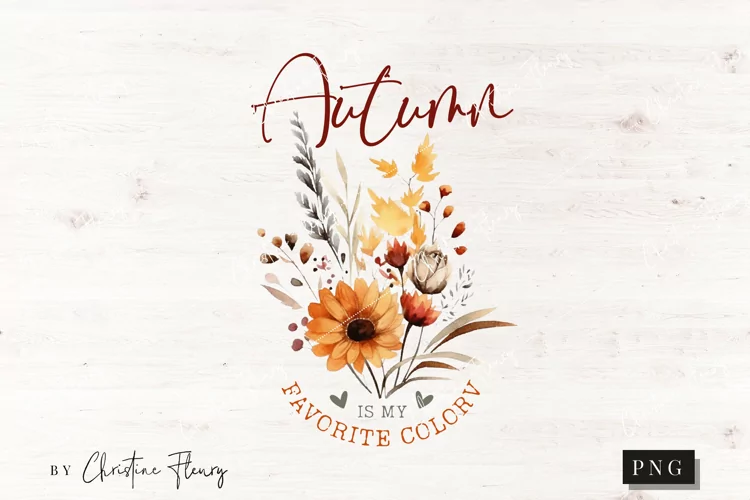 Autumn is my Favorite Color |Fall Sublimation PNG