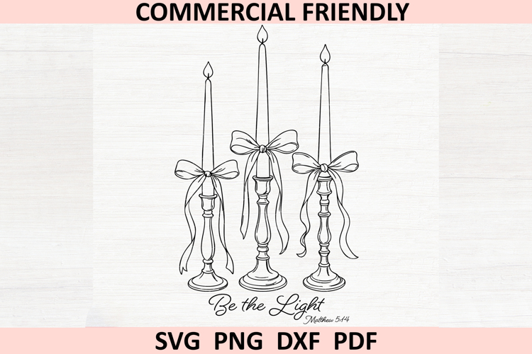 Preppy coquette bow christmas lights Be the Light Christian