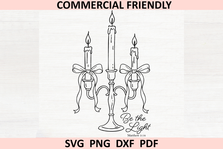 Preppy coquette bow christmas lights Be the Light Christian