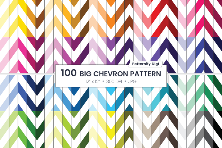 Chevron colored 100 rainbow background