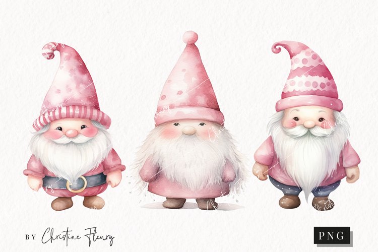 Christmas Gnome Clipart Image 3