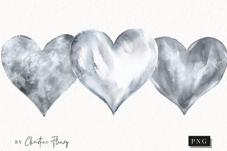 Watercolor Heart Clipart Image 19