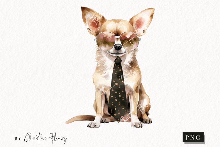 Chihuahua Clipart Image 9