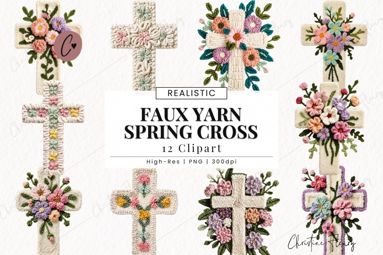 Easter Cross Clipart Image 14