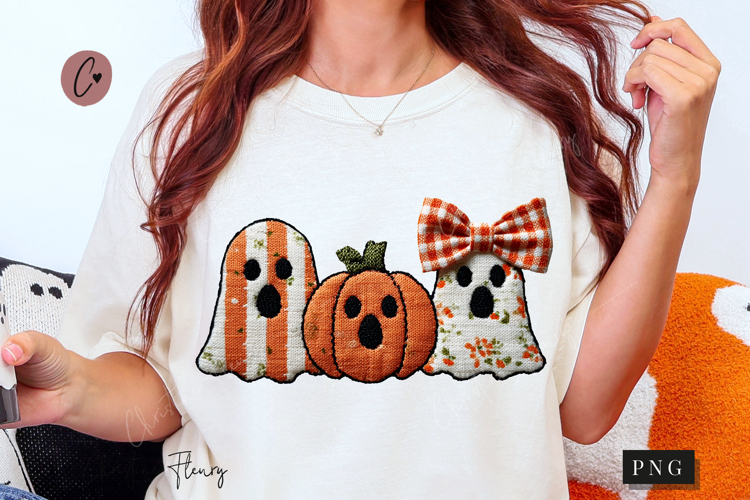 Patchwork Halloween PNG