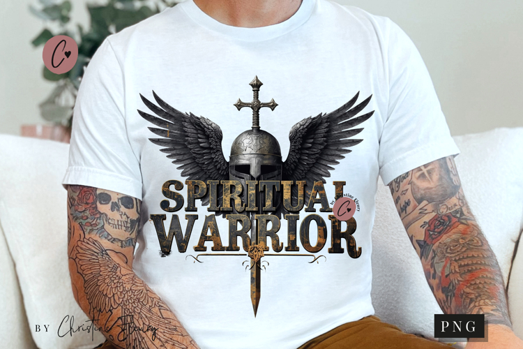 Spiritual Warrior Christian PNG