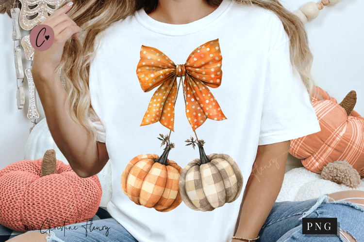 Pumpkin Cherry Fall PNG