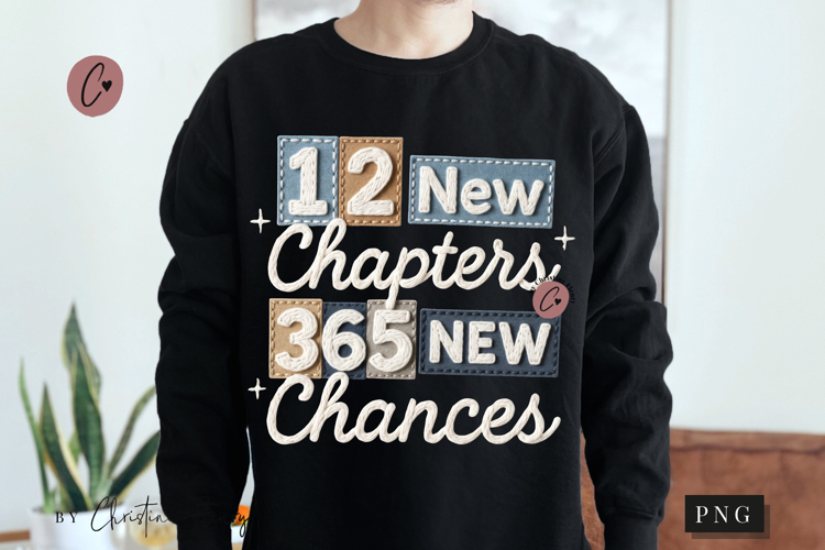 12 New Chapters 365 New Chances PNG Faux Crochet
