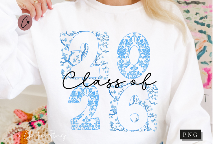 Chinoiserie Class Of 2026 PNG