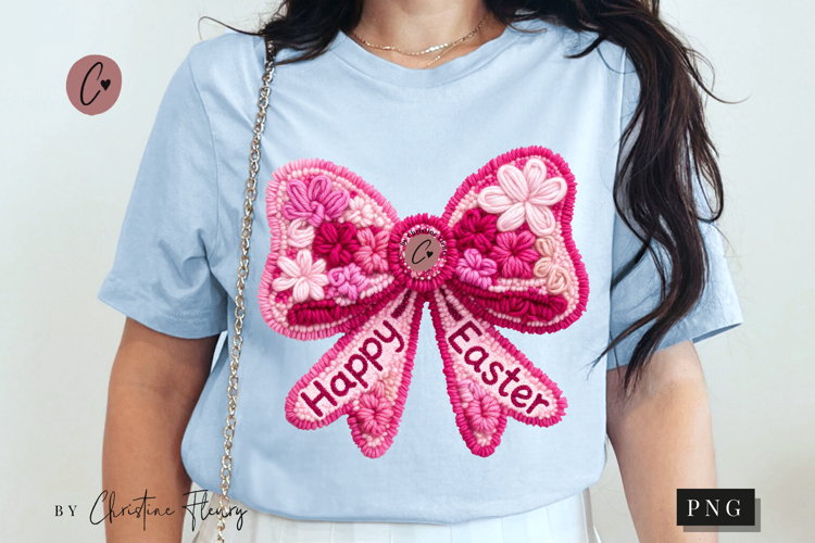 Coquette Happy Easter PNG | Easter Png