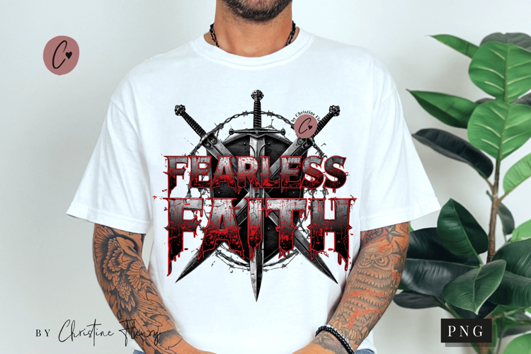 Fearless Faith Christian PNG