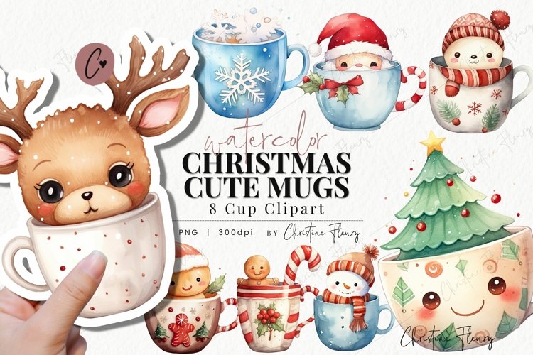 Cute Santa Clipart Image 24