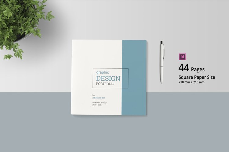 Graphic Design Portfolio Template example image 1