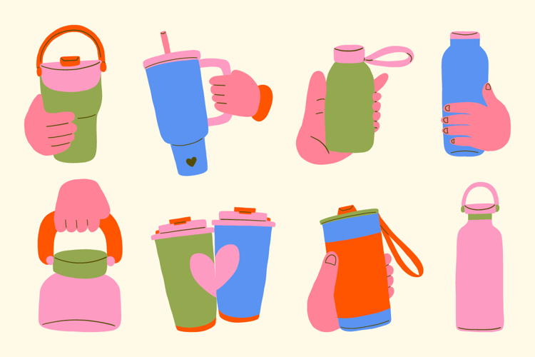 Water Bottle Clipart