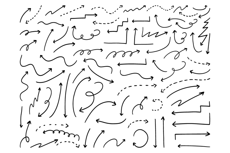 Arrow Doodle Image 6