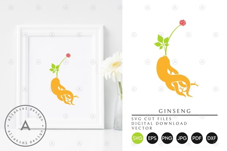 Ginseng Root SVG example image 1