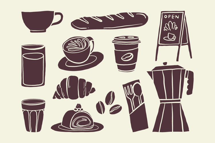 Coffee Vector Image 23
