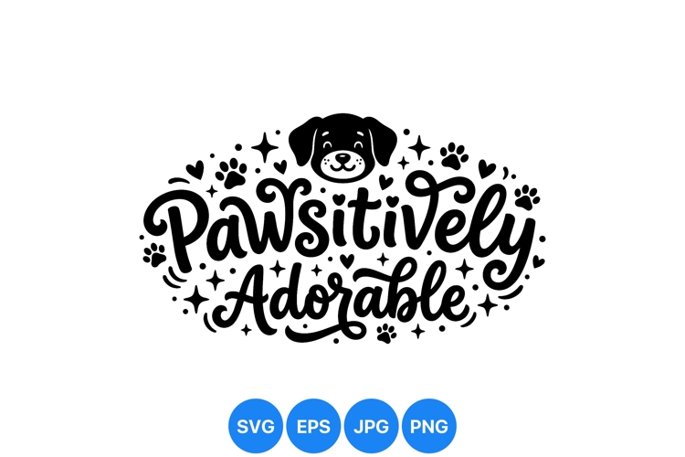 Cute Dog Illustration