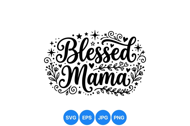 Mama Heart Svg Image 10