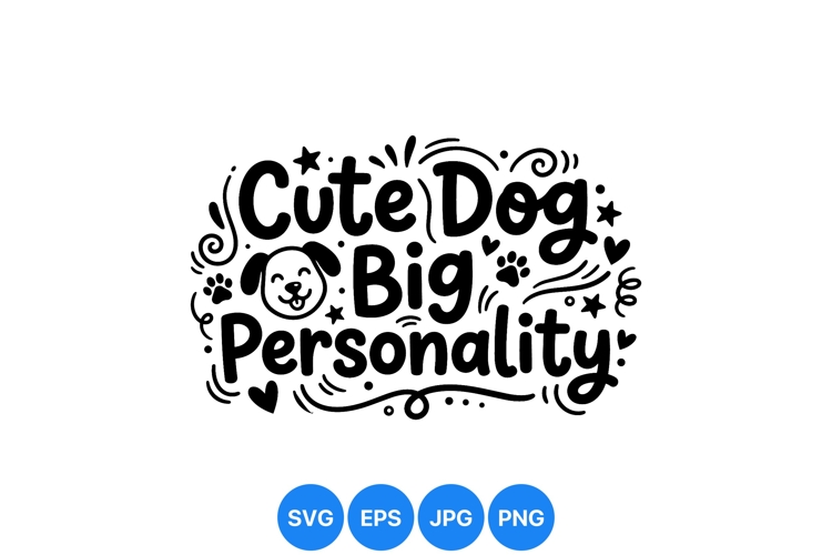 Cute Dog Illustration Image 9