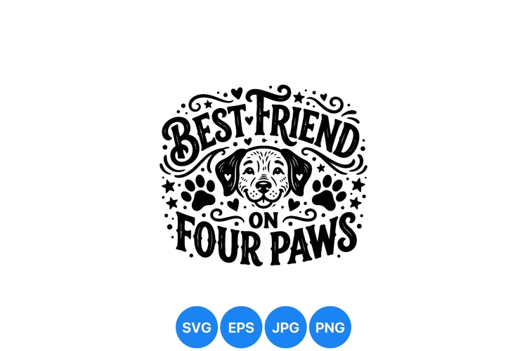 Cute Dog Illustration Image 4