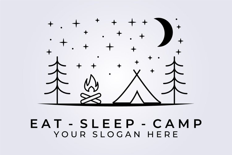 Campfire Illustration Image 14