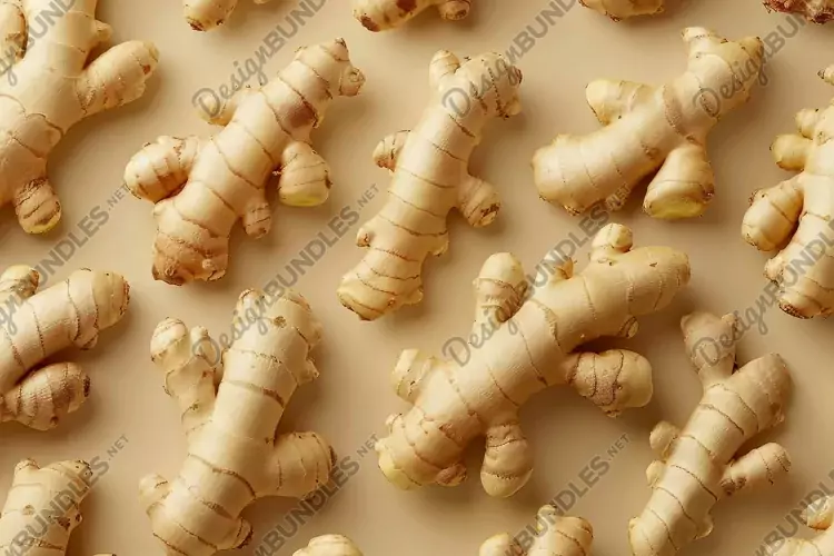 Ginger Background Wallpaper