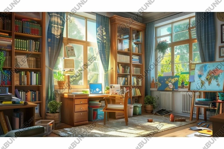 children homeschool room example image 1