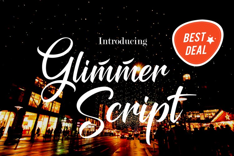Glimmer Script - Free Font of The Week